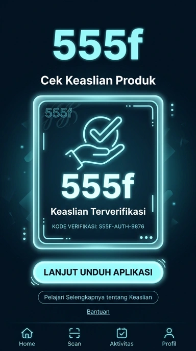 Tampilan kanal resmi 555f
