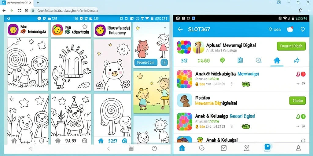 Antarmuka user-friendly dengan pilihan warna yang menarik di SLOT367.